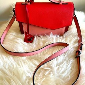 Botkier NY Cobble Hill Colorblock Leather Satchel